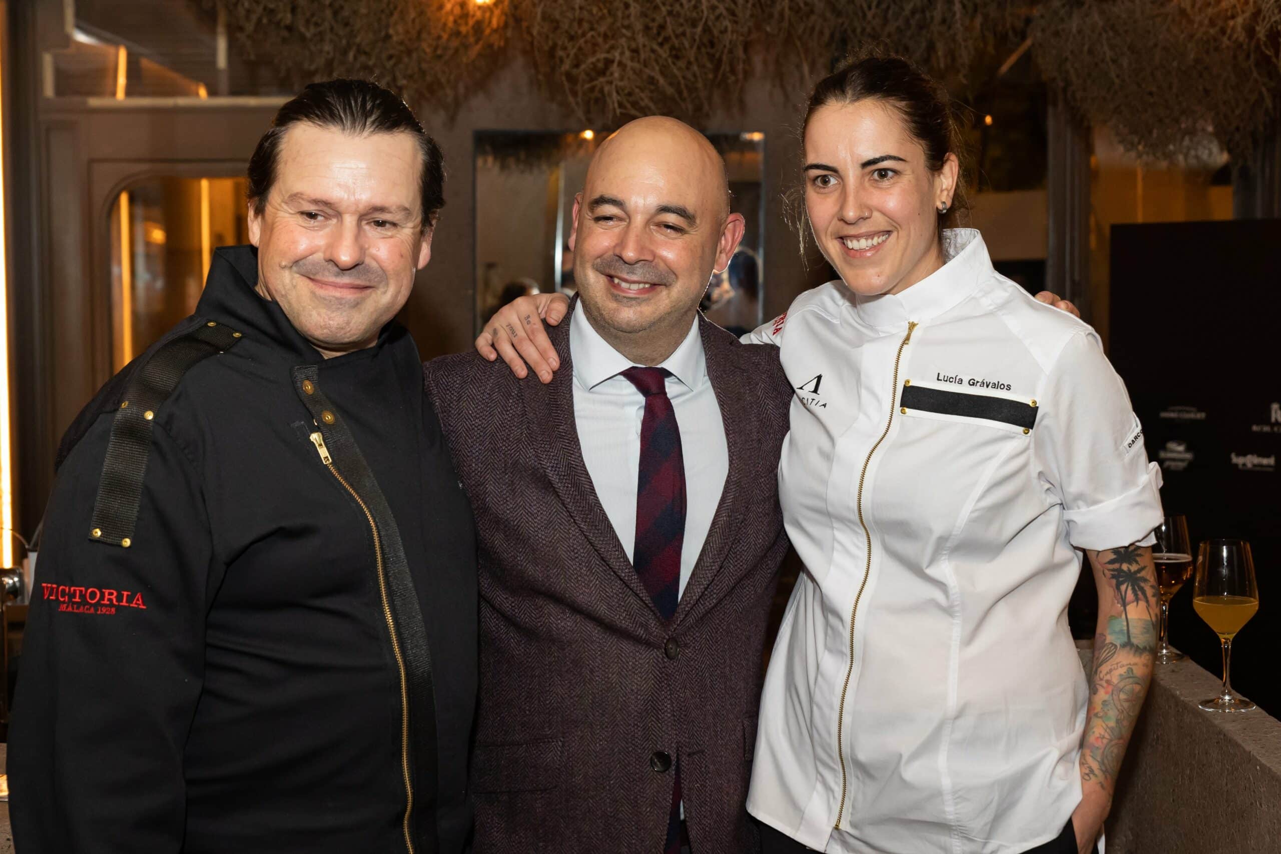 Raúl Rodríguez, Albert Jubany y Lucía Grávalos