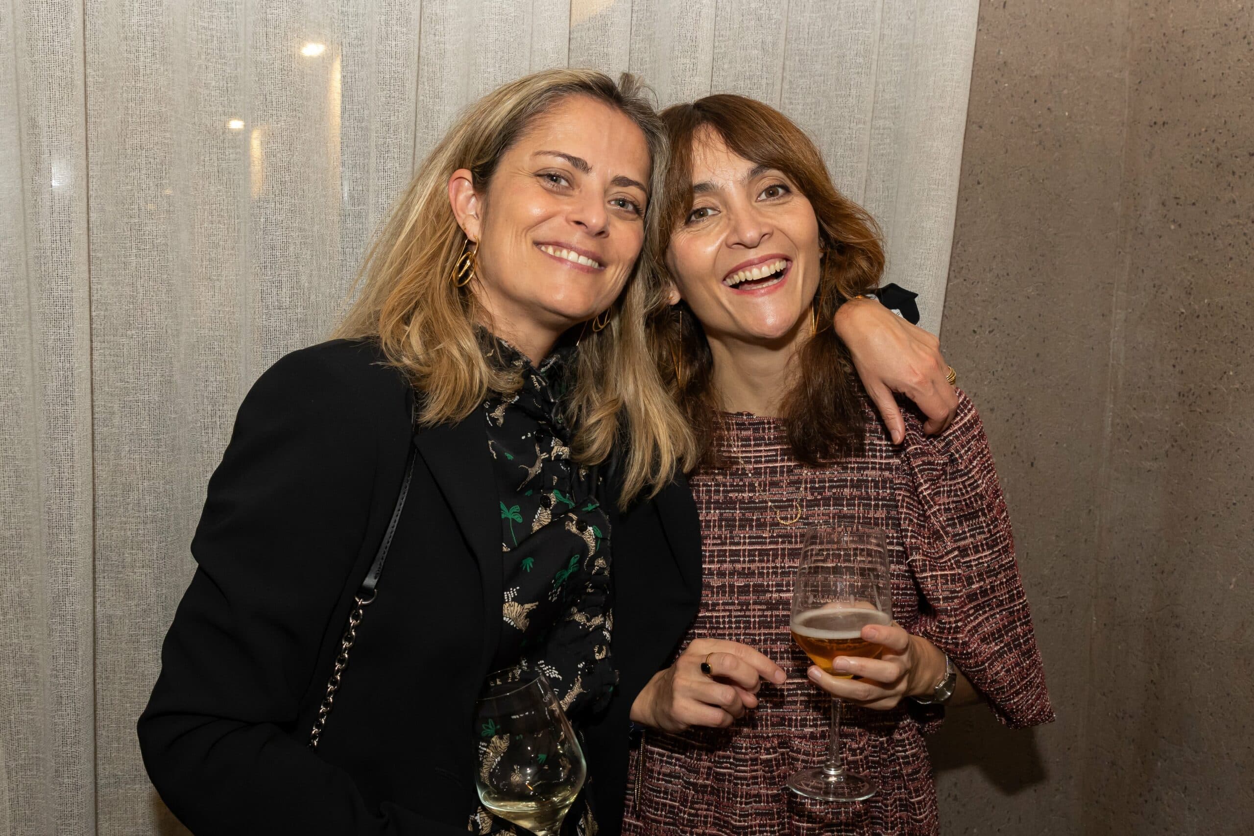 María España Santamaría y Asela Villar