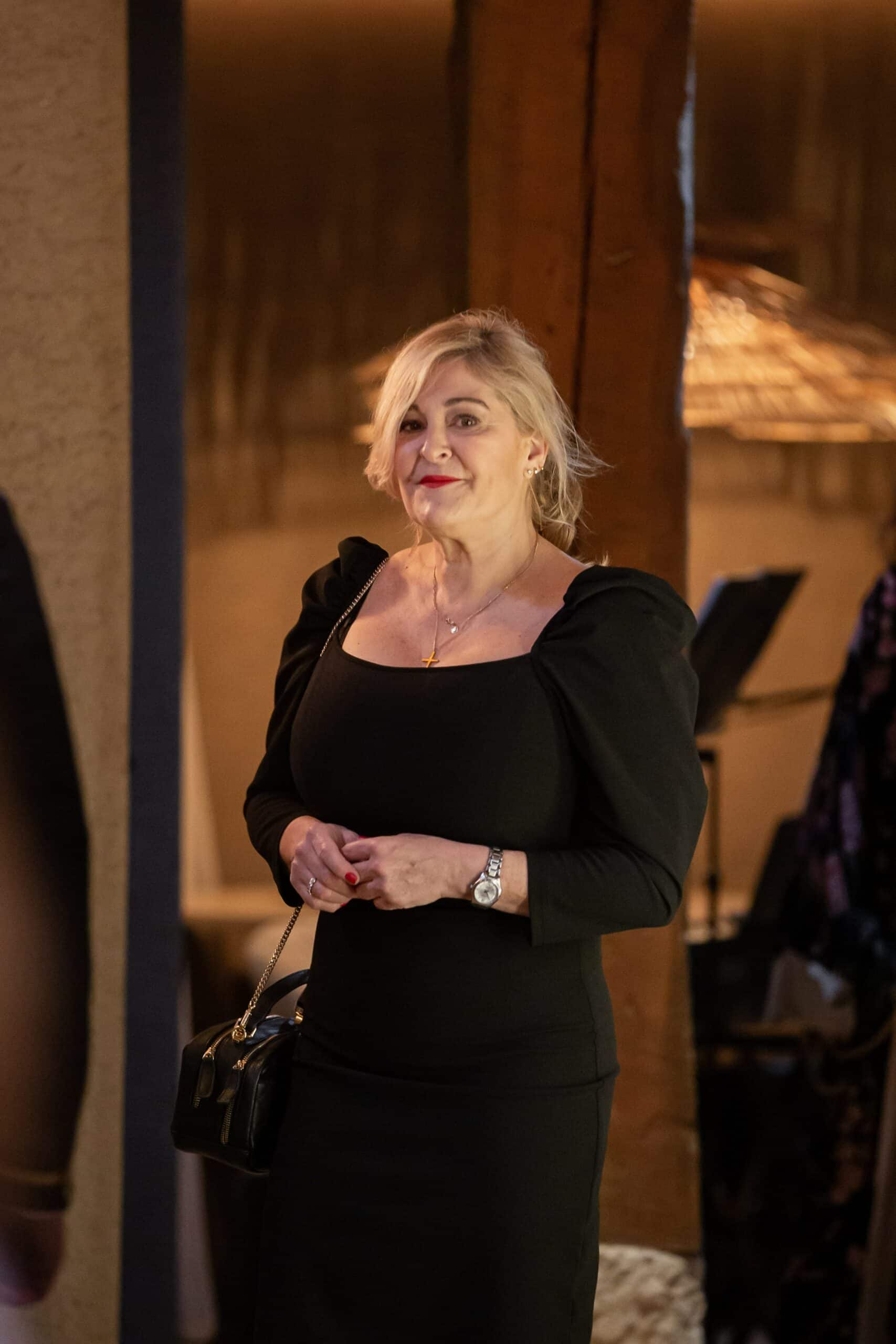 La pareja de Anselmo Montero en la inauguración del Restaurante de alta gastronomía de Madrid, Amicitia