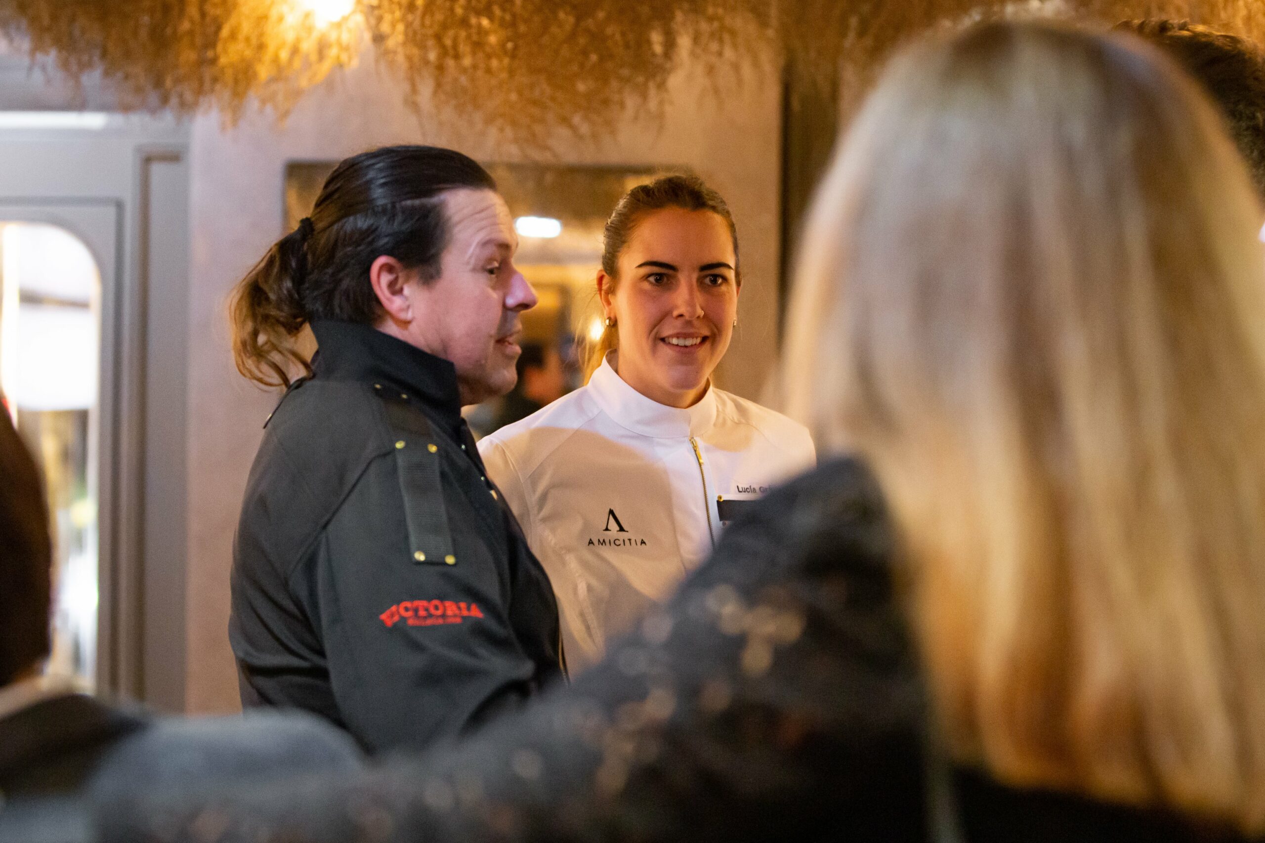 Albert Jubany y Lucía Grávalos Chefs del Restaurante de alta gastronomía Amicicitia de Madrid