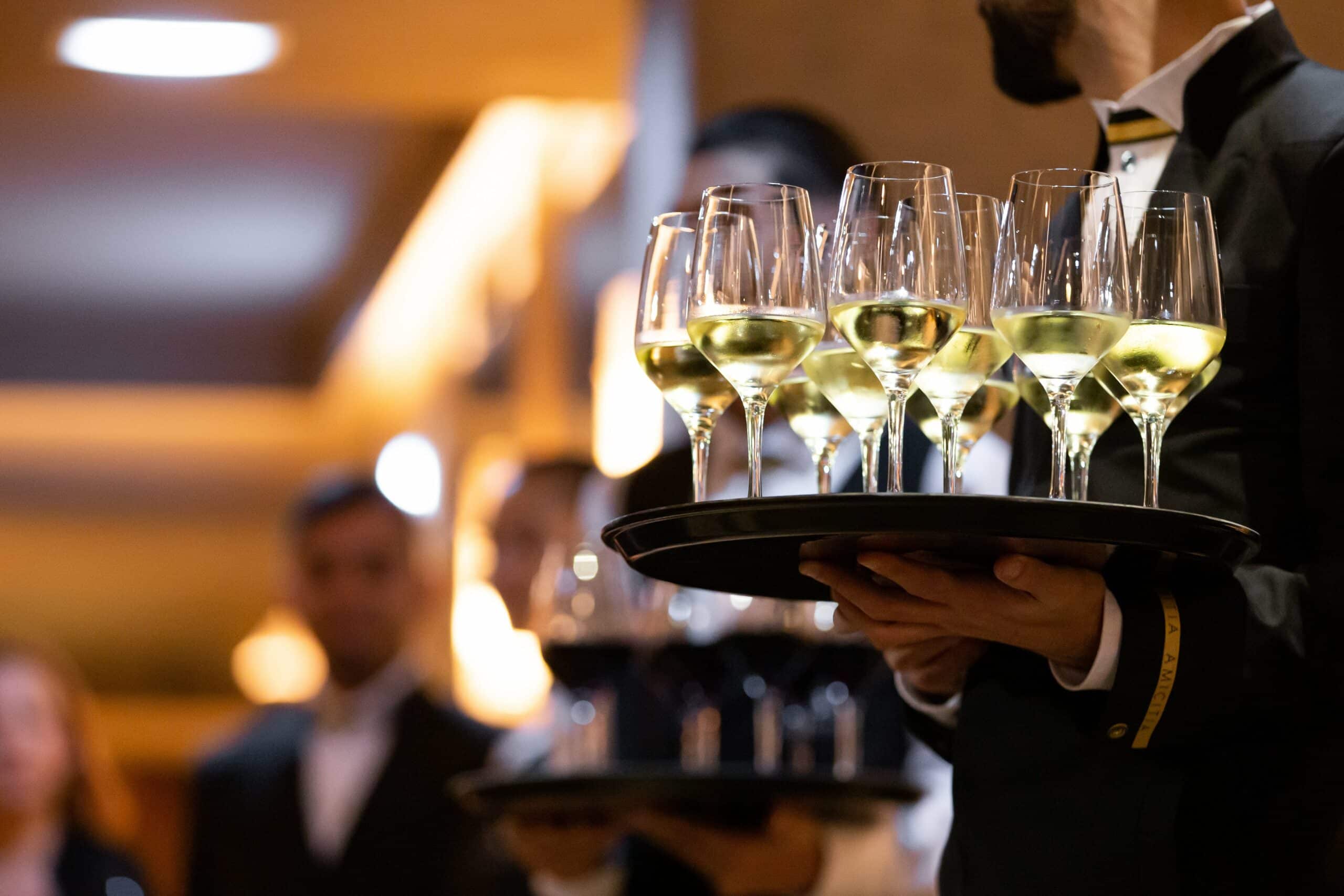 Vino blanco Restaurante Amicitia de Madrid